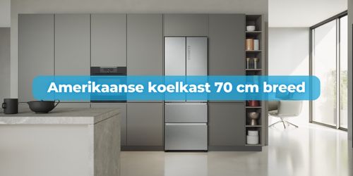 amerikaanse koelkast 70 cm breed