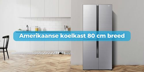 amerikaanse koelkast 80 cm breed