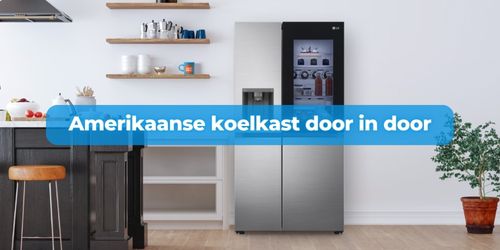 amerikaanse koelkast door in door